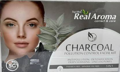 Top Max Real Aroma Correct and Core Charcoal Facial Kit