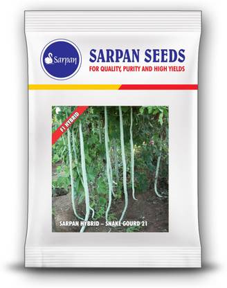 SARPAN HYBRID SEEDS SARPAN HYBRID SNAKEGOURD -21 - 50 GMS Seed