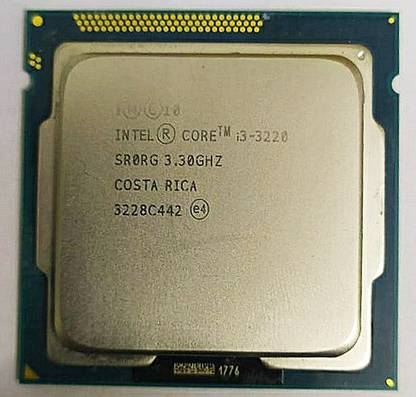 Intel I3-3220 3.3 GHz LGA 775 Socket 2 Cores 4 Threads 3 MB Smart Cache Desktop Processor