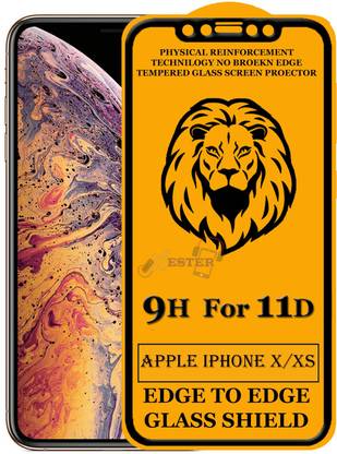 Xester Edge To Edge Tempered Glass for Apple iPhone X