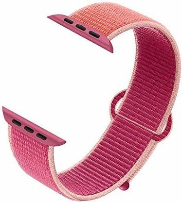 Big Wings Soft Lightweight Breathable Nylon Loop Sport Strap Band Smart Watch Strap