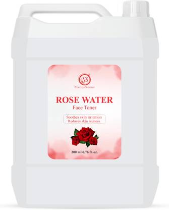 Nuerma Science Rose Water Face Toner (Multi Purpose Face Toner for Face, Reducing irritation, Redness etc.) Men & Women