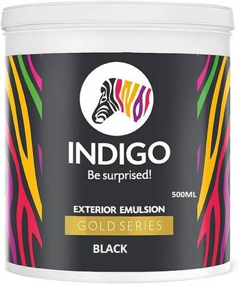 Indigo BLK032 MAGIC Black Emulsion Wall Paint