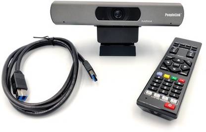 Peoplelink 4K-120 Auto Frame 3840 HD  Webcam with Built-In Microphone with Night Vision USB Connectivity