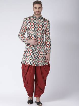 Hangup Printed Sherwani