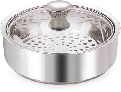 BOROSIL SS Roti Saver with coaste 1.1 litres Serve Casserole