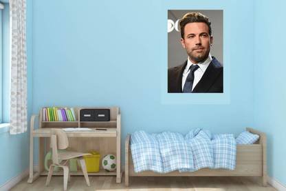 Ben Affleck Poster |Wall Decor|Poster for Decoration | High Resolution - 300 GSM - Glossy/Matte/Art Paper Print