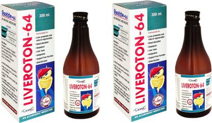 LAXMI LIVEROTON-64 For liver cleanse, Detox, regeneration