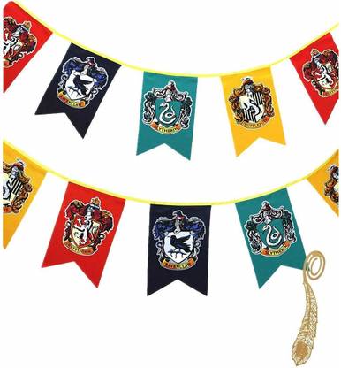 Balloons Harry Potter House Banner for Harry Potter Theme Birthday Party,Decoration and Celebration Banner
