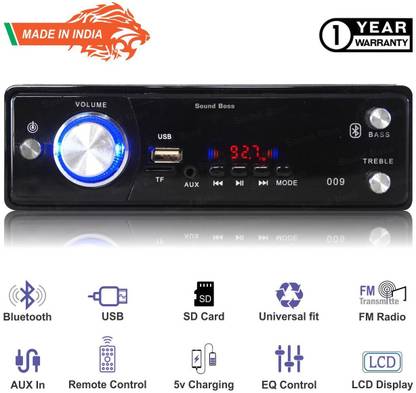 Sound Boss BLUETOOTH/USB/SD/AUX/FM/MP3.. Car Stereo