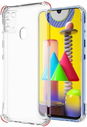 VAPRIF Back Cover for Samsung Galaxy M31 Camera Protection Bumper Case