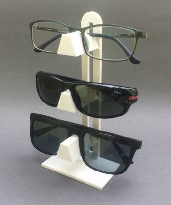 makerV 3 Compartments Plastic Spectacles holder