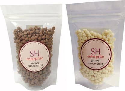SH ENTERPRISE Brown Choco Chips & White Choco Chisp Combo