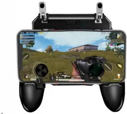 king shine Best Price Mobile Game Controller Free Fire PUBG Mobile Joystick Gamepad Metal L1 R1 Button  Gamepad