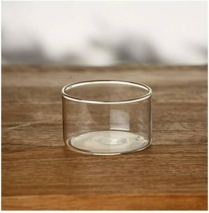 बोरोसिल Chutney Glass Katori, 85 ml, Borosilicate Glass Bowl Set ग्लास सॉस बाउल