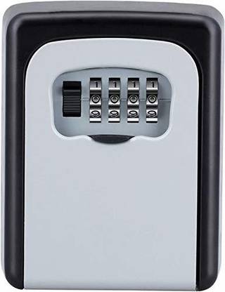 DIVINZ Wall Mount Lock Box Key Storage Weatherproof Key Safe Box for Home Combination Lock