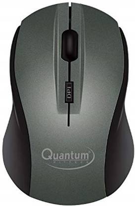 QUANTUM QHM262W Wireless Wireless Ambidextrous Optical Mouse with Bluetooth