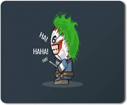 5 ACE joker (136) msd Printed Designer Premium Rubber Base Mouse pad for Laptop|Dekstop-7x8.5 Inches Mousepad
