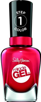 SALLY HANSEN Miracle Gel -Off with her Red! -0.5 -fl oz Off with her Red!