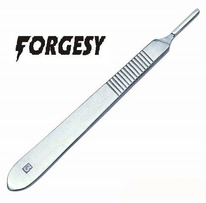 Forgesy Bard Parker Handle NO. 3 with 11 no. blade Surgical Scalpel