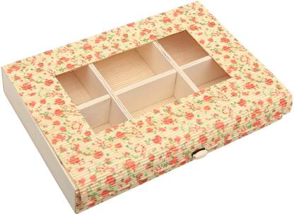 R H lifestyle 26 x 18.5 - Design Box Rectangle Handmade Bamboo Stick Wooden Designer Jewelry Storage Organizer Box Jewelry Box Vanity Box