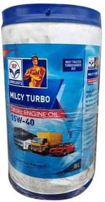 HP Milcy TURBO 15W40 ENGINE OIL(20 LTRS) Synthetic Blend Engine Oil