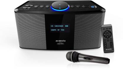 acoosta Bluetooth Speaker with Built-in Music and Karaoke Mic by Sony DADC 20 W Bluetooth Home Theatre