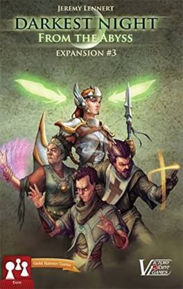 Victory Point Games Darkest Night Expansion #3: From the Abyss - Co-op Fantasy Boxed  Strategy & War Board Game