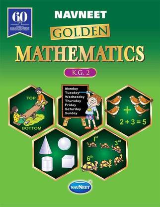 Golden Mathematics KG.-2 SR.K.G. |English| Pre School Book|