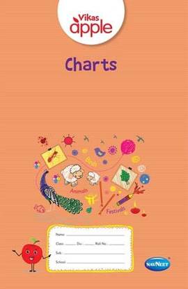 Apple Charts JR.K.G. |English| Pre School Book| Maharashtra State Board |