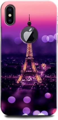 WallCraft Back Cover for Apple iPhone X EIFFEL TOWER, PARIS, FRANCE, SUNSHINE, WATER DROPS, FADED