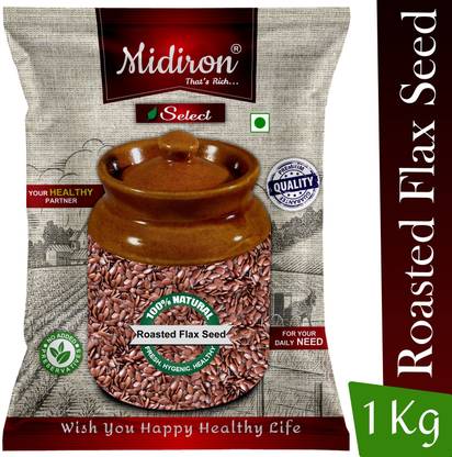 Midiron Roasted Flax Seed Brown Flax Seeds