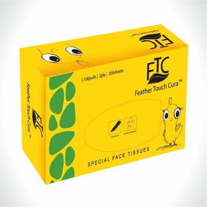 feather touch cura SPECIAL FACE TISSUES