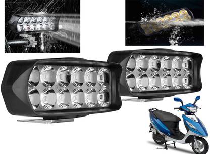 Shopland LED Fog Light for TVS Scooty Streak