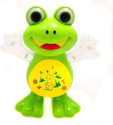 Elegant Personalized Gifts Plastic Musical and Dancing Frog Toy