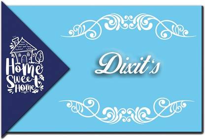 Midas Craft Polypropylene Dixit Name Plate
