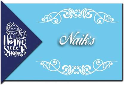 Midas Craft Polypropylene Naik Name Plate