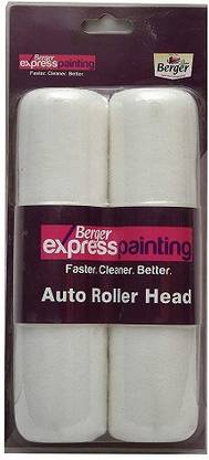 Berger Sleeve Cover Wall Paint Painting Brush Roller | AR - Roller Sleeve| Auto Roller Head (Pack of 2) F00PXC0CR1001000-Pk2 Paint Roller