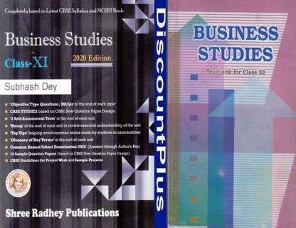 Business Studies Subhash Dey For Class 11 And NCERT Textbook Business Studies Class 11th Discount Plus