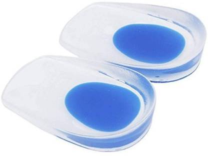 KITCHENBOX Gel Heel Cups Silicon Heel Pad for Heel Ankle Pain, Heel Spur Shoe Support Pad Heel Support
