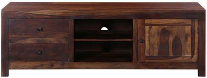 pipercrafts Solid Wood TV Entertainment Unit