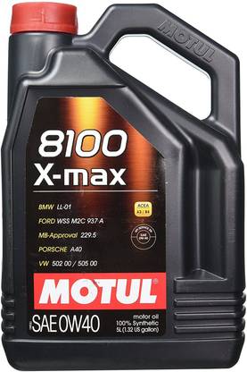 MOTUL 8100 X- Max SAE 0W40 4 L 8100 X- Max SAE 0W40 4 L Synthetic Blend Engine Oil