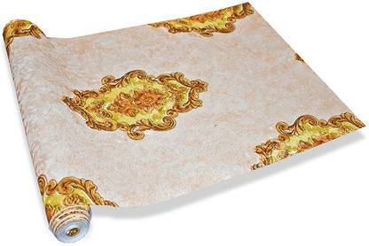 MARSHLAND Embossed, Paper Decorative Multicolor Wallpaper