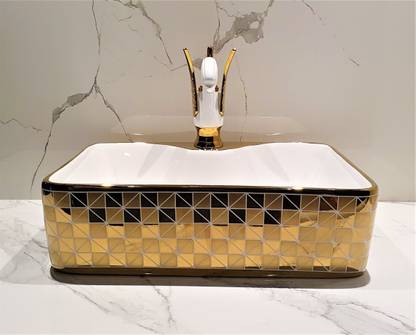 B BACKLINE Table Top Wash Basin & Basin Tap/Faucet Table Top Basin