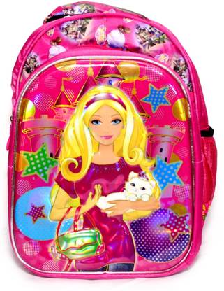 FUNCART Cartoon Print 3D School Bag for Children up to Class 2 Age Group 5-7 Years | Size 16 inch वाटरप्रूफ स्कूल बैग