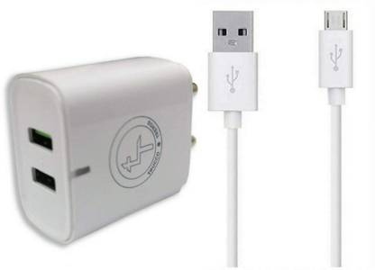TRUCCO TRENDS 3 A Wall Charger for Mobile with Detachable Cable