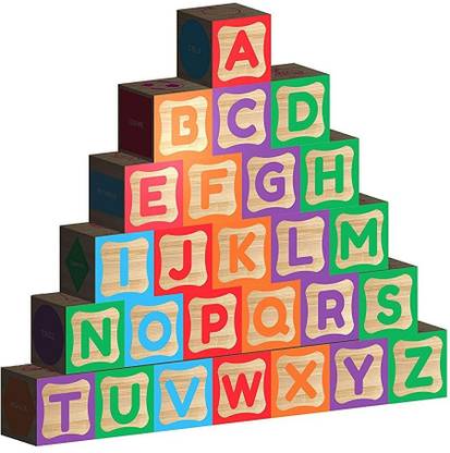 Giggles Info Cubes Mind Building Developmental Learning Toy