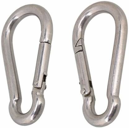 XDLB Safety Spring Snap Hook Carabiner Hook Swing Connector Lock Cable for Attachment Locking Carabiner