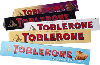Toblerone 5 Varieties Bars