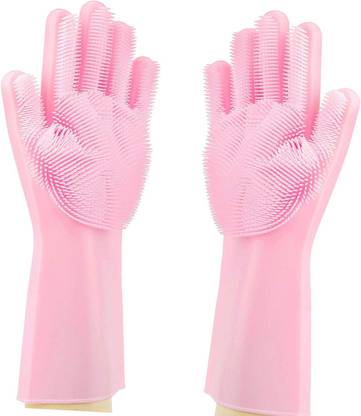 Wanzhow Pink Silicon Kitchen Linen Set